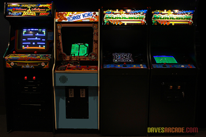 coin operated multicade video game